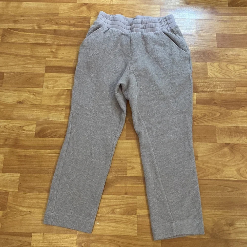 Varley Brymhurst Sweatpants Sphinx Pink Pull On With Pockets